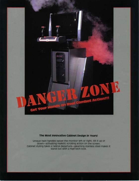 Danger Zone Flyer: 1 Front
